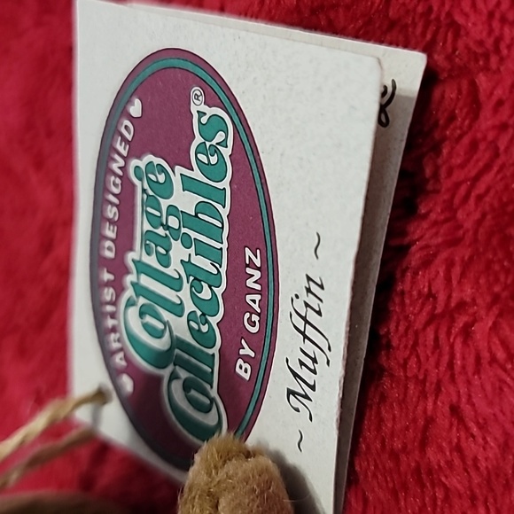 Vtg Ganz Cottage Collectibles Miniature Bear Named Muffin By Lorraine 5" ~c.1995 - Picture 2 of 4